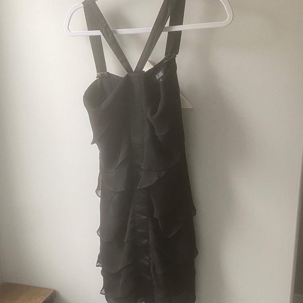 Elegant Black Mini Dress